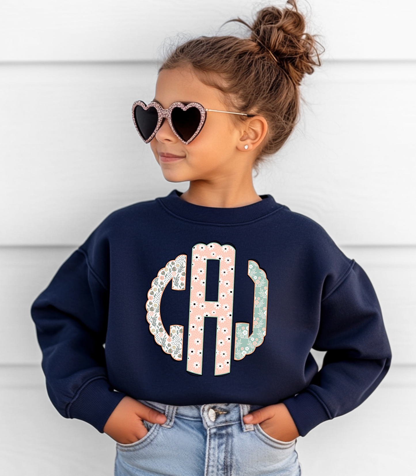 CUSTOM EASTER/SPRING MONOGRAM TODDLER/YOUTH