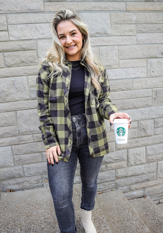 COME TO YOUR SENSES FLANNEL-FINAL SALE