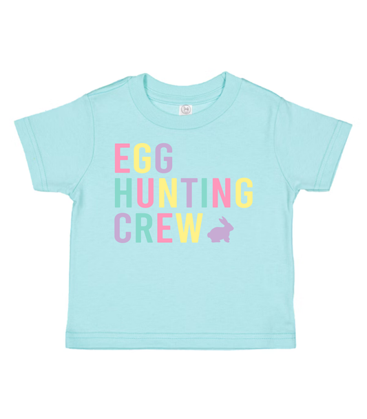 EGG HUNTING CREW TEE/CREW - TODDLER/YOUTH