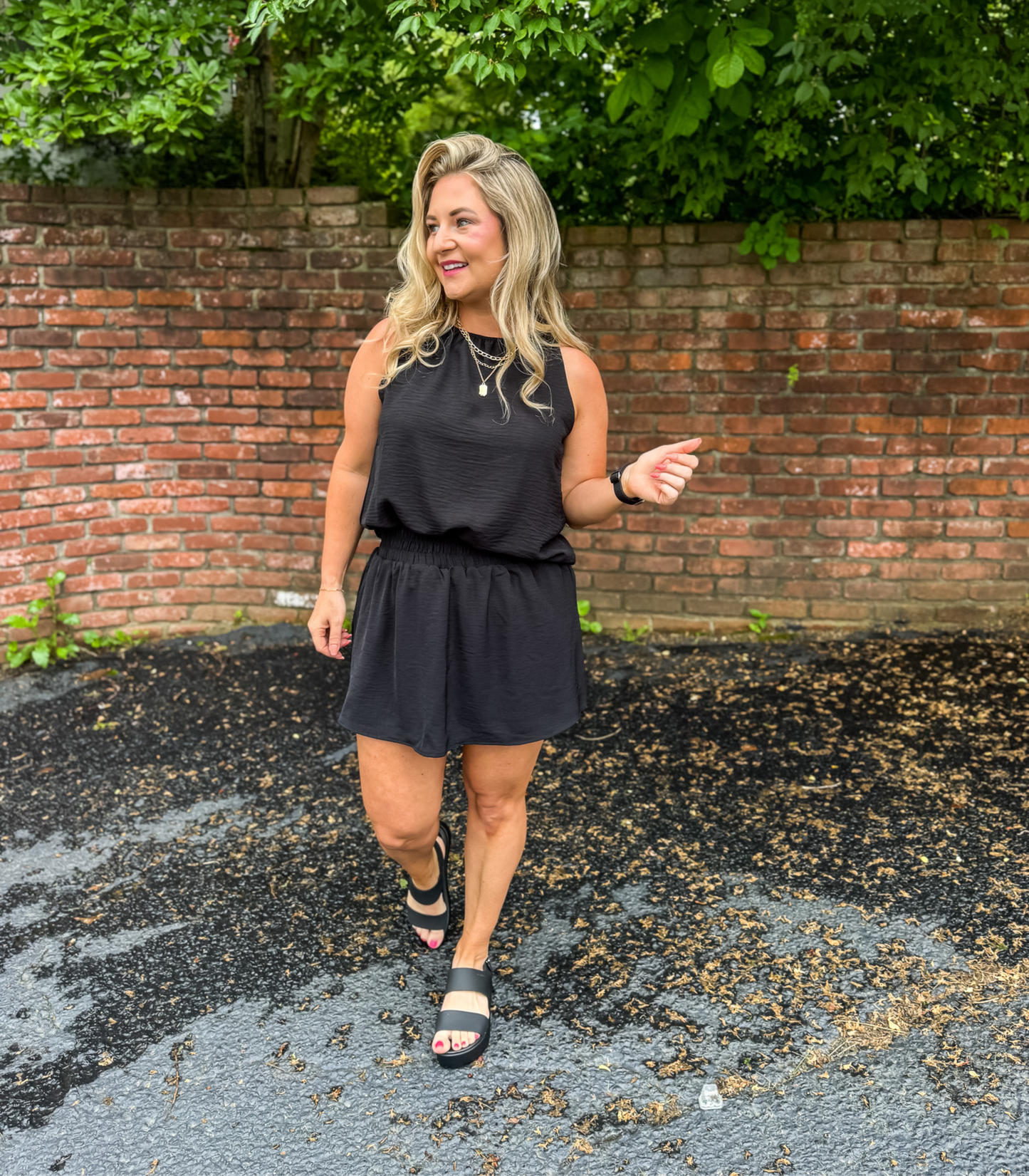BROOKLYN AIRFLOW SKORT - BLACK