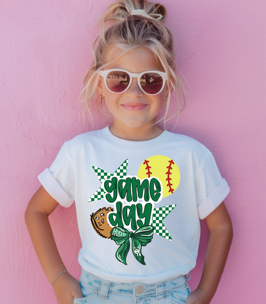 CUSTOM GAME DAY SOFTBALL COLLAGE - TODDLER/YOUTH