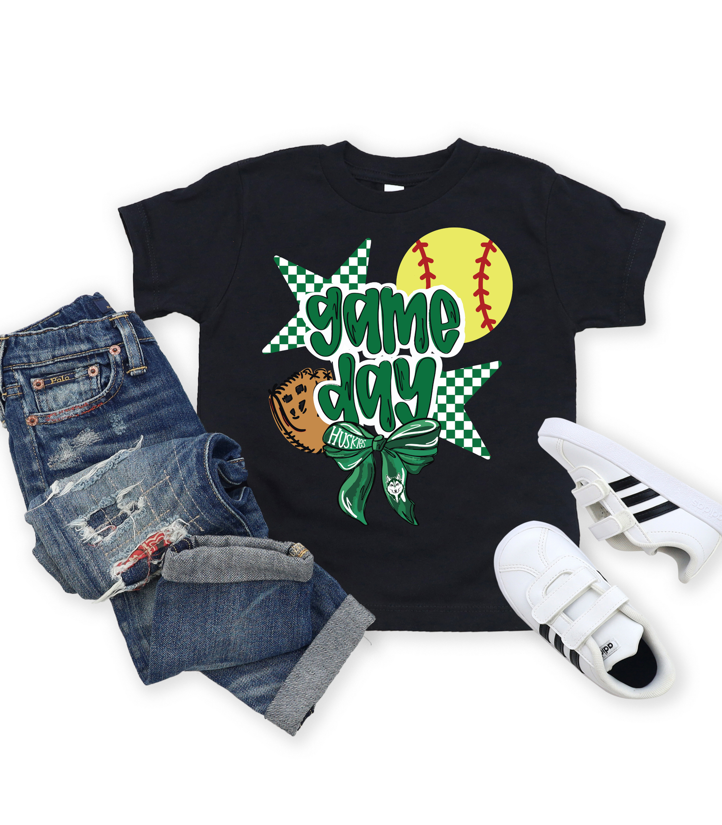 CUSTOM GAME DAY SOFTBALL COLLAGE - TODDLER/YOUTH