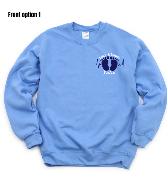 IT'S A GREAT DAY TO CATCH TINY HUMANS FRONT & BACK CREW