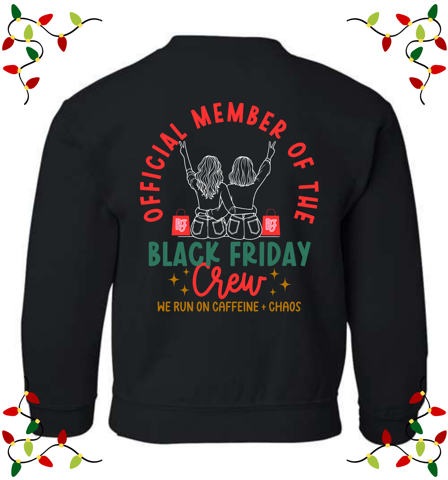 OFFICIAL MEMBER OF THE BF CREW FRONT & BACK DESIGN - PJ EXCLUSIVE - YOUTH