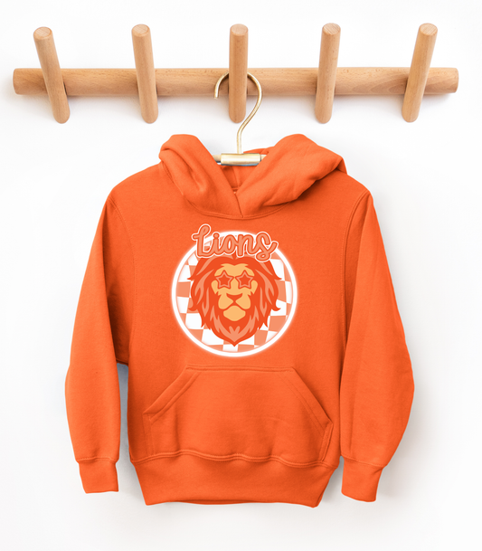 YOUTH THORNE LION CHECKERED- TODDLER & YOUTH SWEATSHIRT OPTIONS