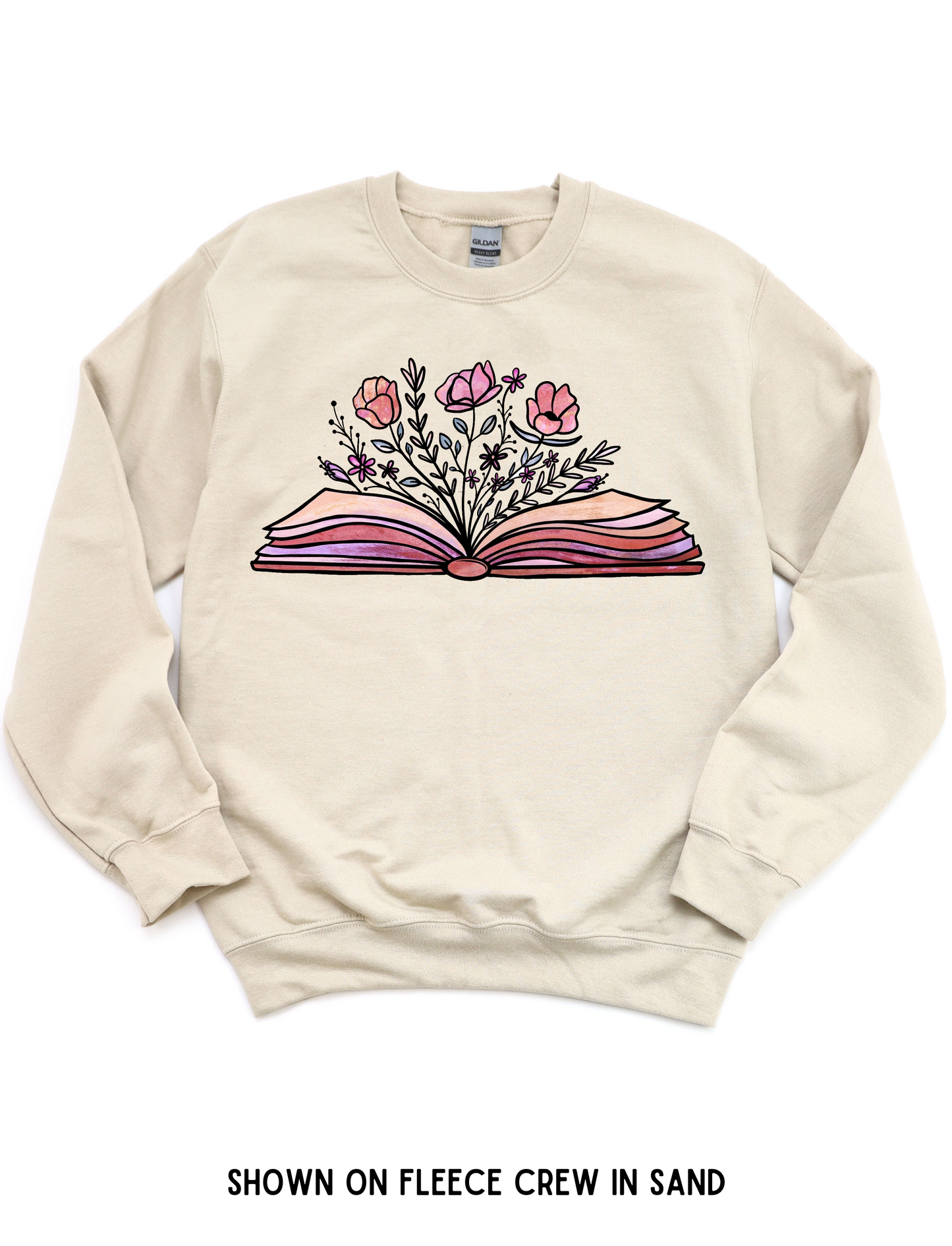 FLORAL OPEN BOOK - ADULT
