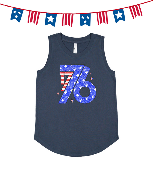 FAUX GLITTER 1776 KIDS
