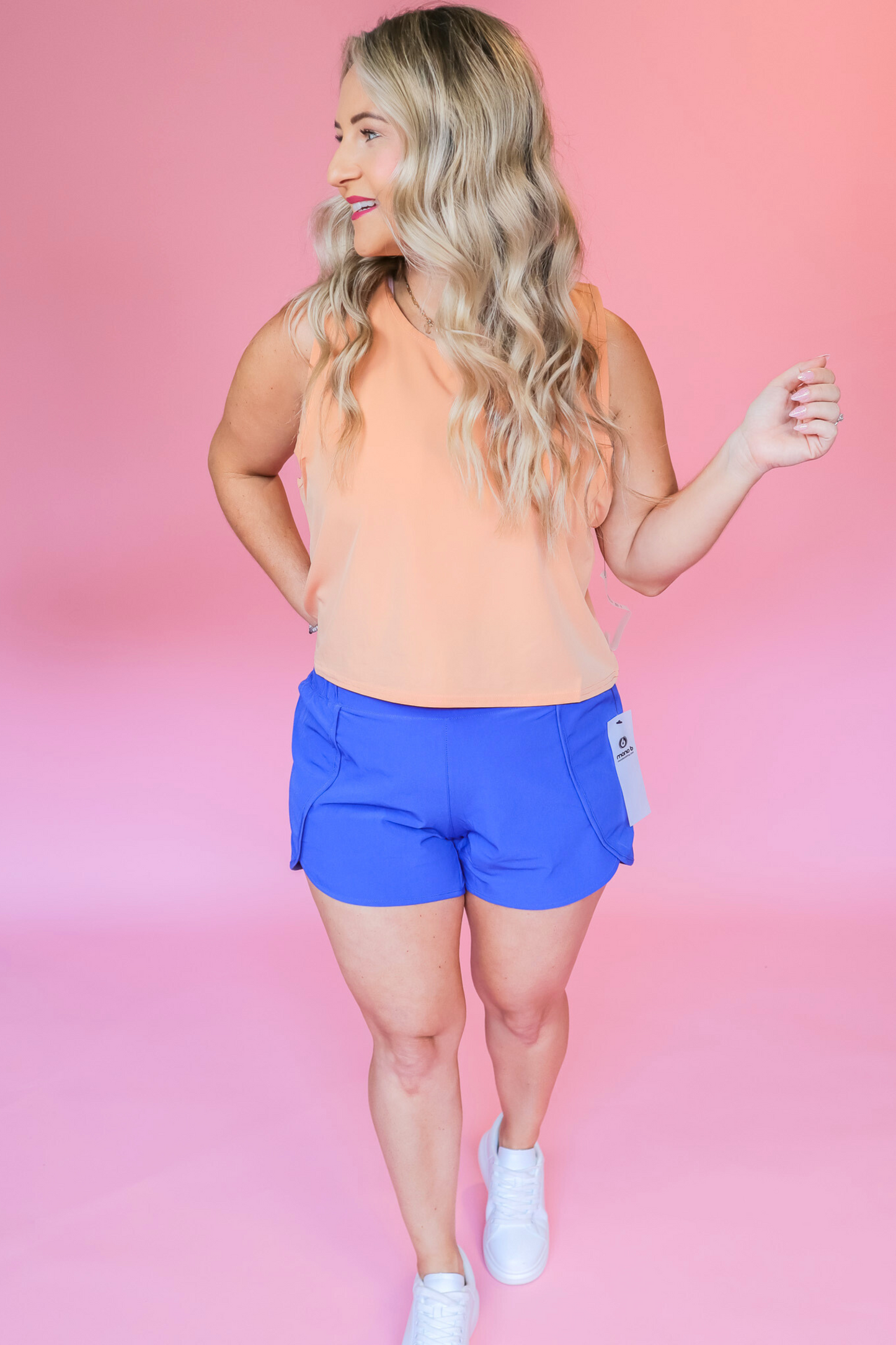 ORANGE YOU GLAD I CAME SNAP FLAIR ATHLETIC TOP - FINAL SALE