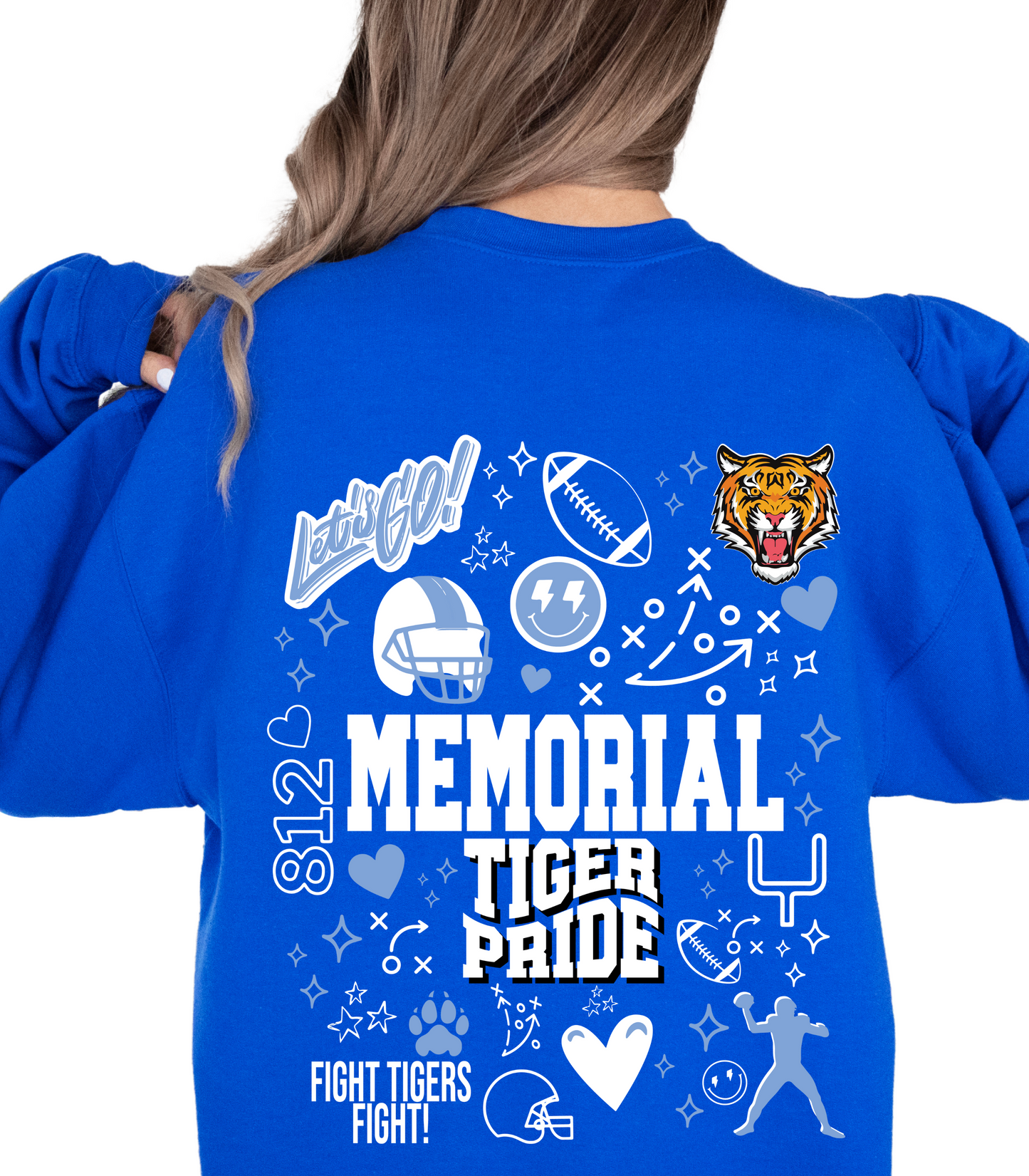 EXCLUSIVE FRONT BACK MASCOT/SCHOOL