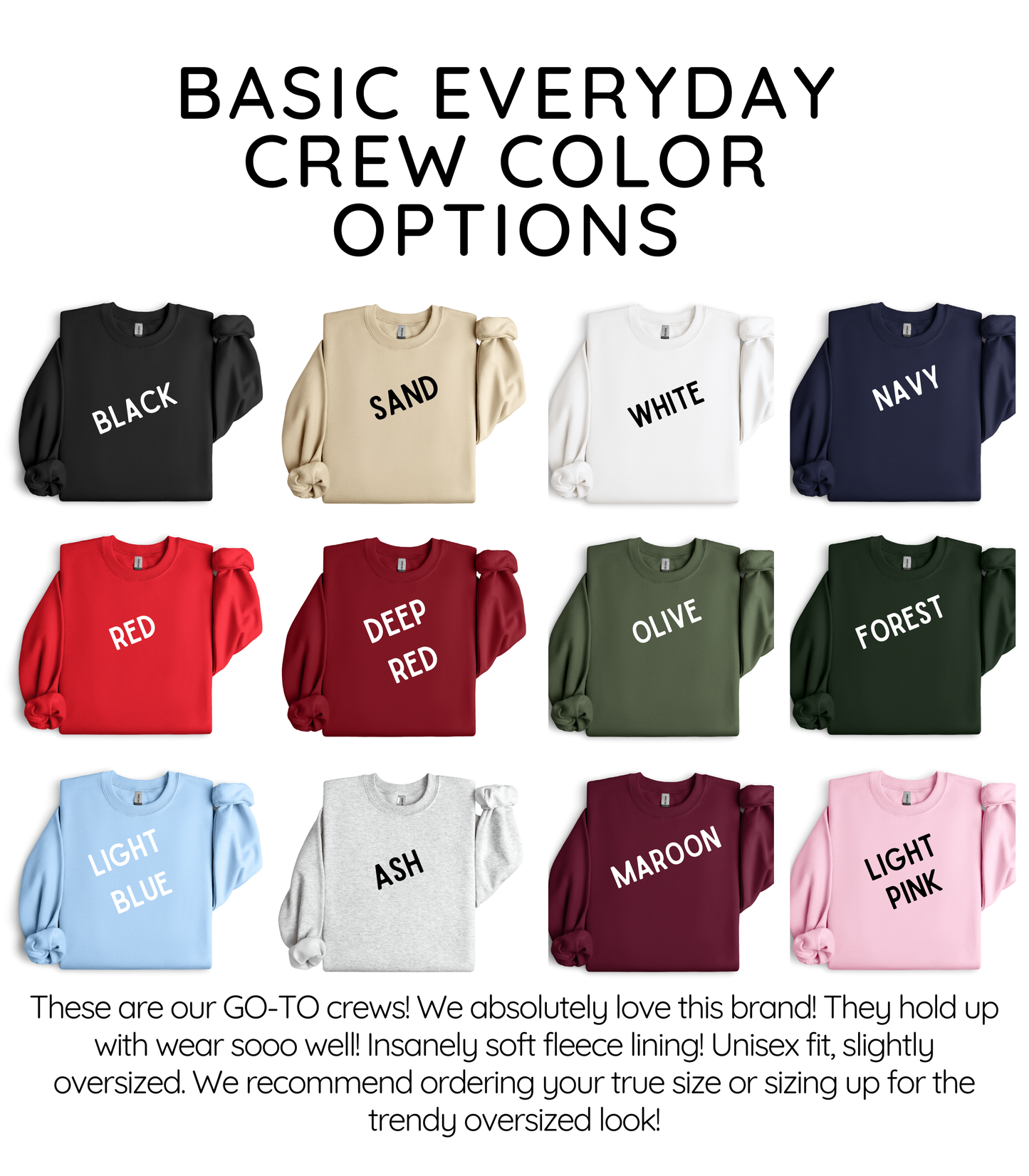 SLEIGHING MY TBR - SWEATSHIRT OPTIONS