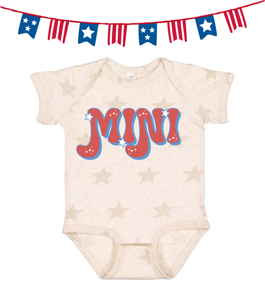 BUBBLE PATRIOTIC MINI INFANT