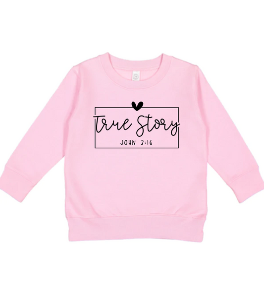 KIDS TRUE STORY JOHN 3:16 CREW