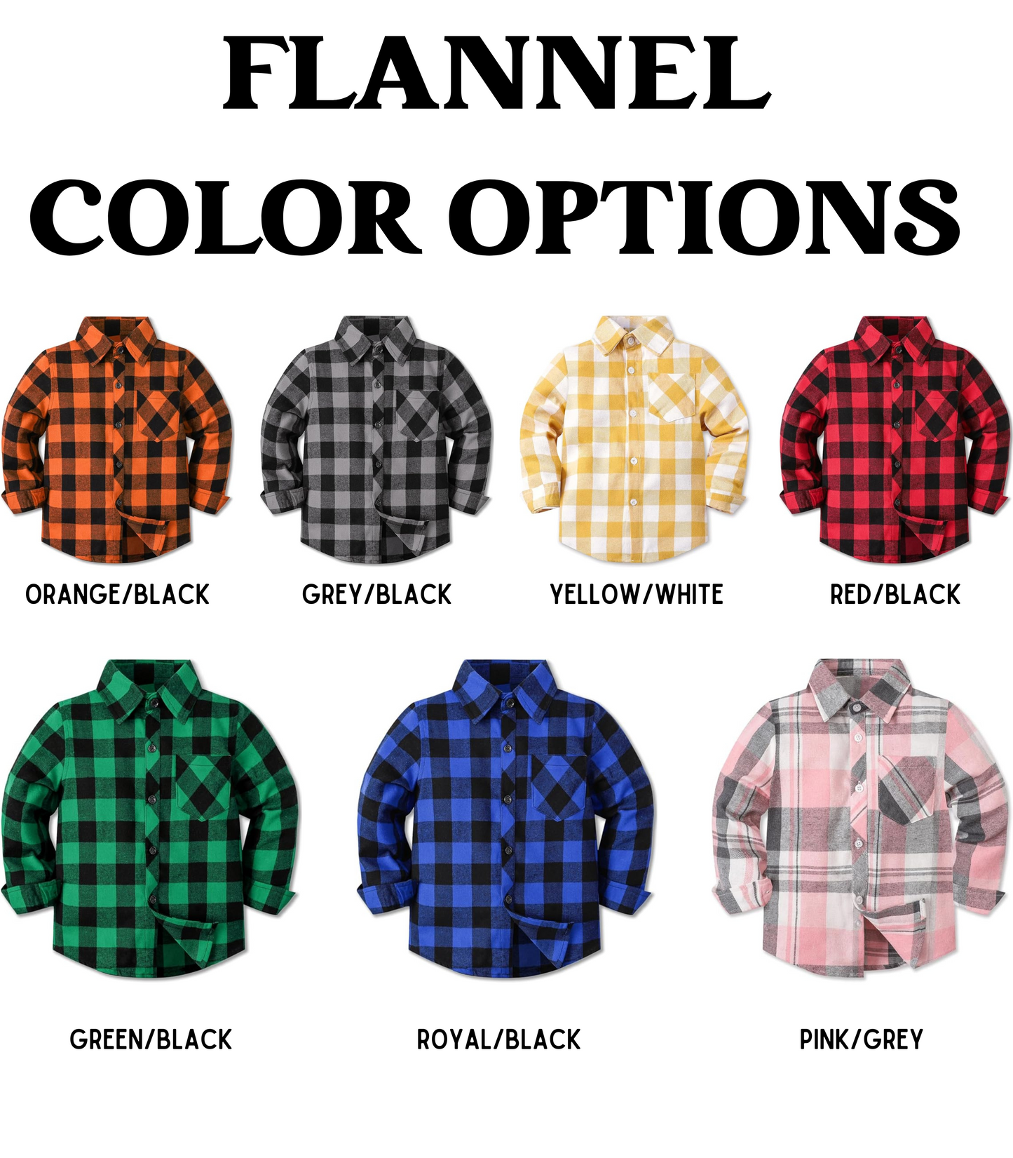 CUSTOM KIDS MASCOT FLANNEL