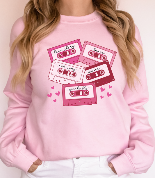 SWIFTIE LOVE CASSETTES ADULT - PJ EXCLUSIVE