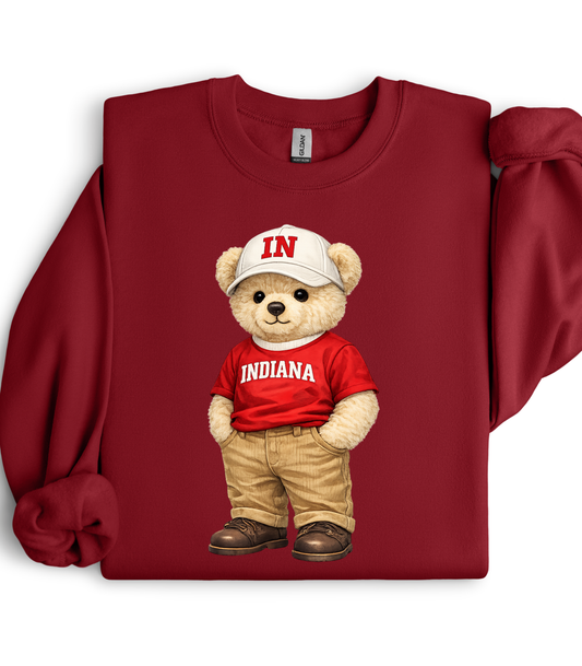 INDIANA BEAR - SWEATSHIRTS + TEES
