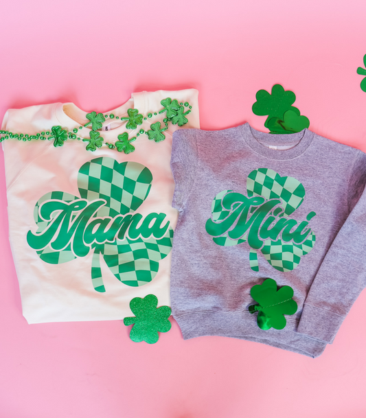 CHECKERED MINI SHAMROCK KIDS