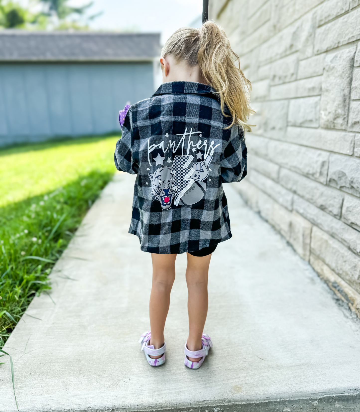 CUSTOM KIDS MASCOT FLANNEL