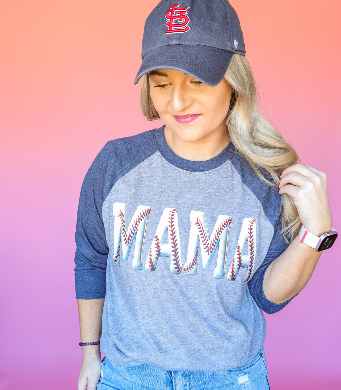 MAMA BASEBALL TEE OPTIONS