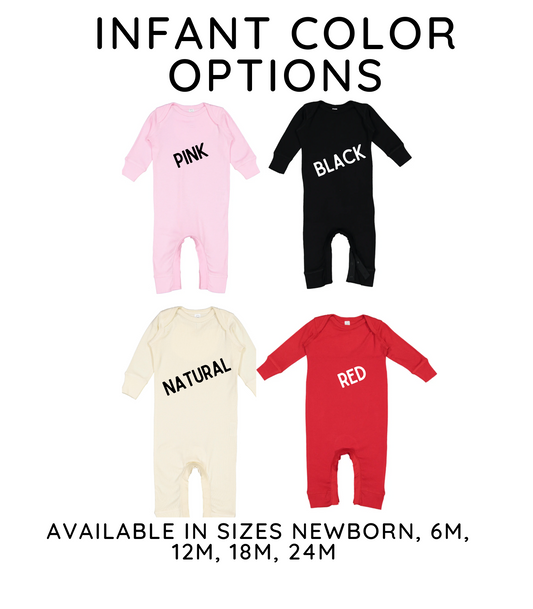 BABE VALENTINES INFANT OPTIONS