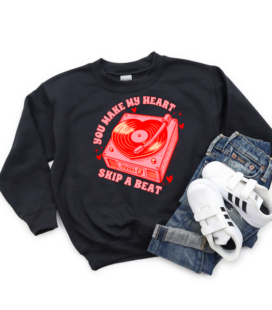 YOU MAKE MY HEART SKIP A BEAT VALENTINE'S KIDS
