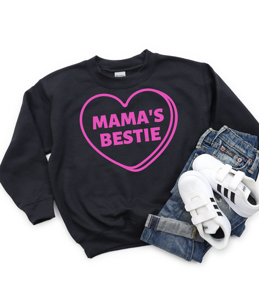BEST SELLER- MAMA'S BESTIE VALENTINE'S KIDS