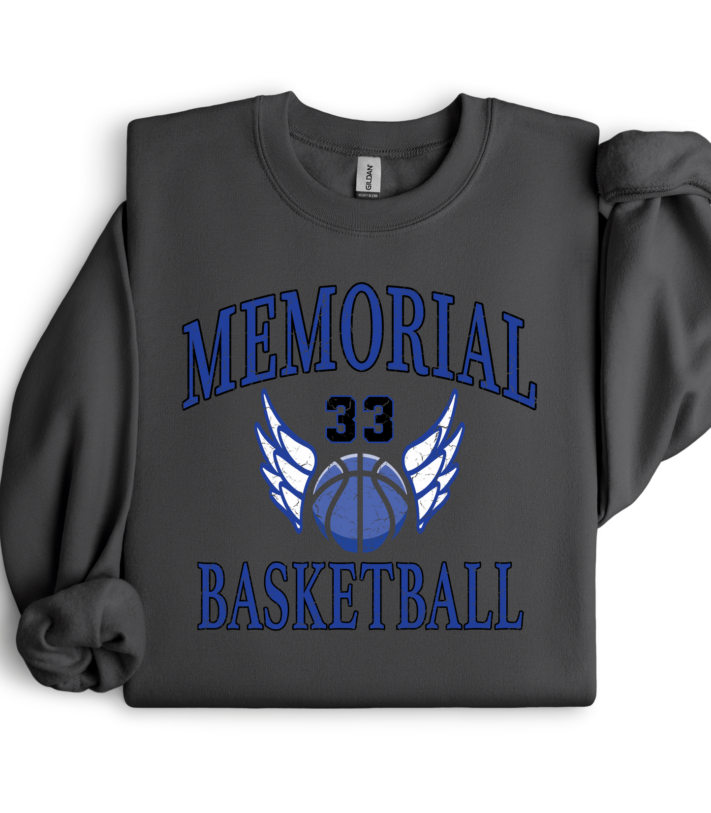 MEMORIAL BASKETBALL KEOWN 33 FLEECE CREW SWEATSHIRT