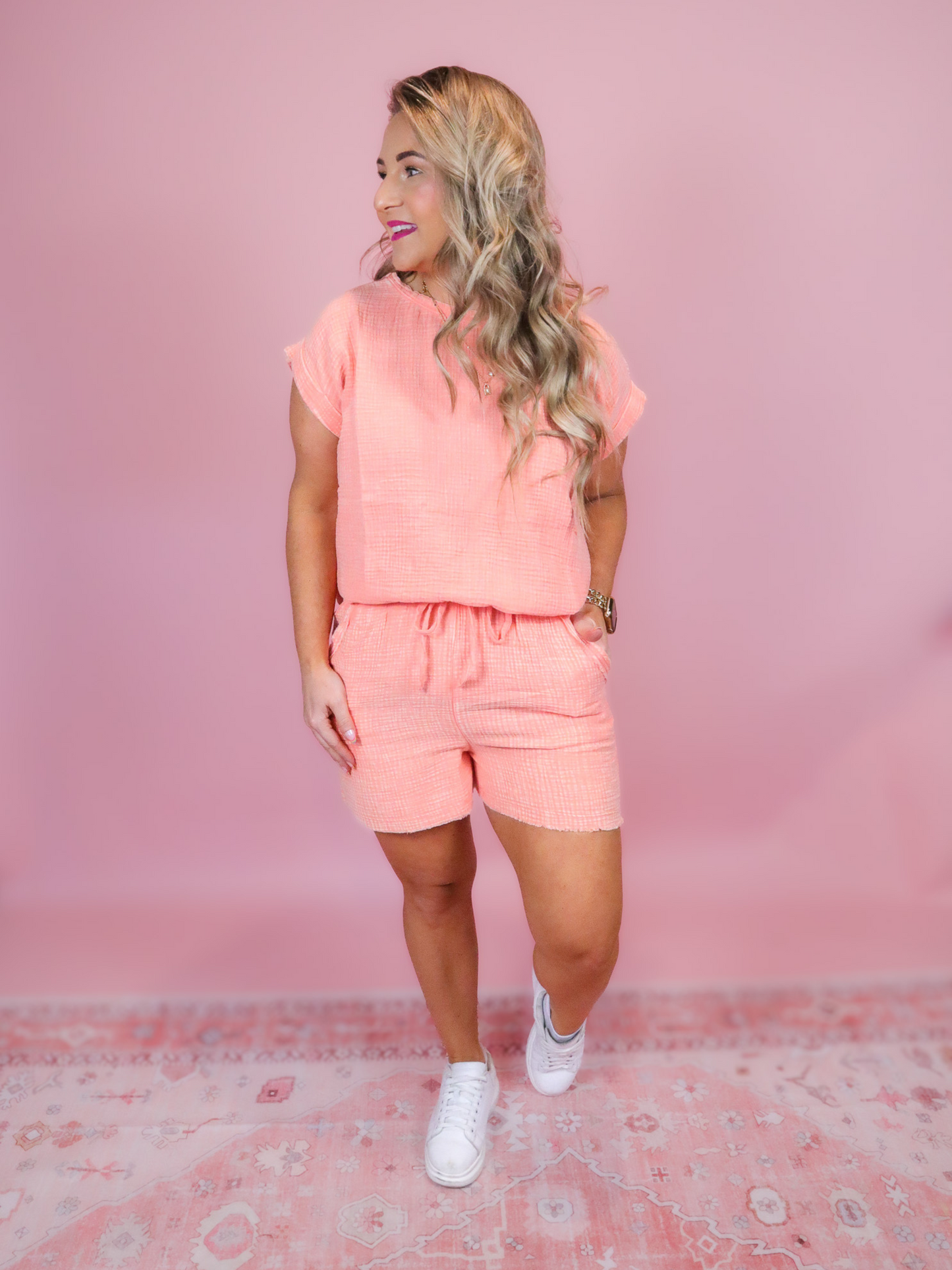 SUNSET DREAMS DOUBLE GAUZE SET