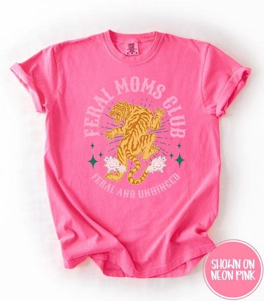FERAL MAMA CLUB - TEE, TANKS + LONG SLEEVE TEE