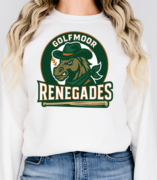 GOLFMOOR RENEGADES ORIGINAL - NAME + NUMBER ON BACK