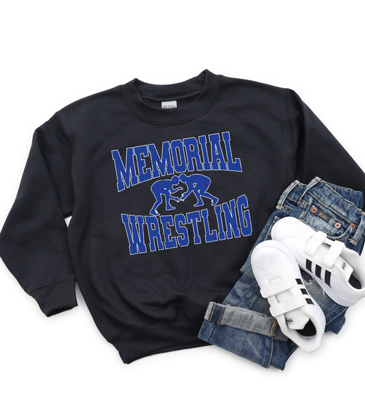 YOUTH TEAM NAME WRESTLING DISTRESSED