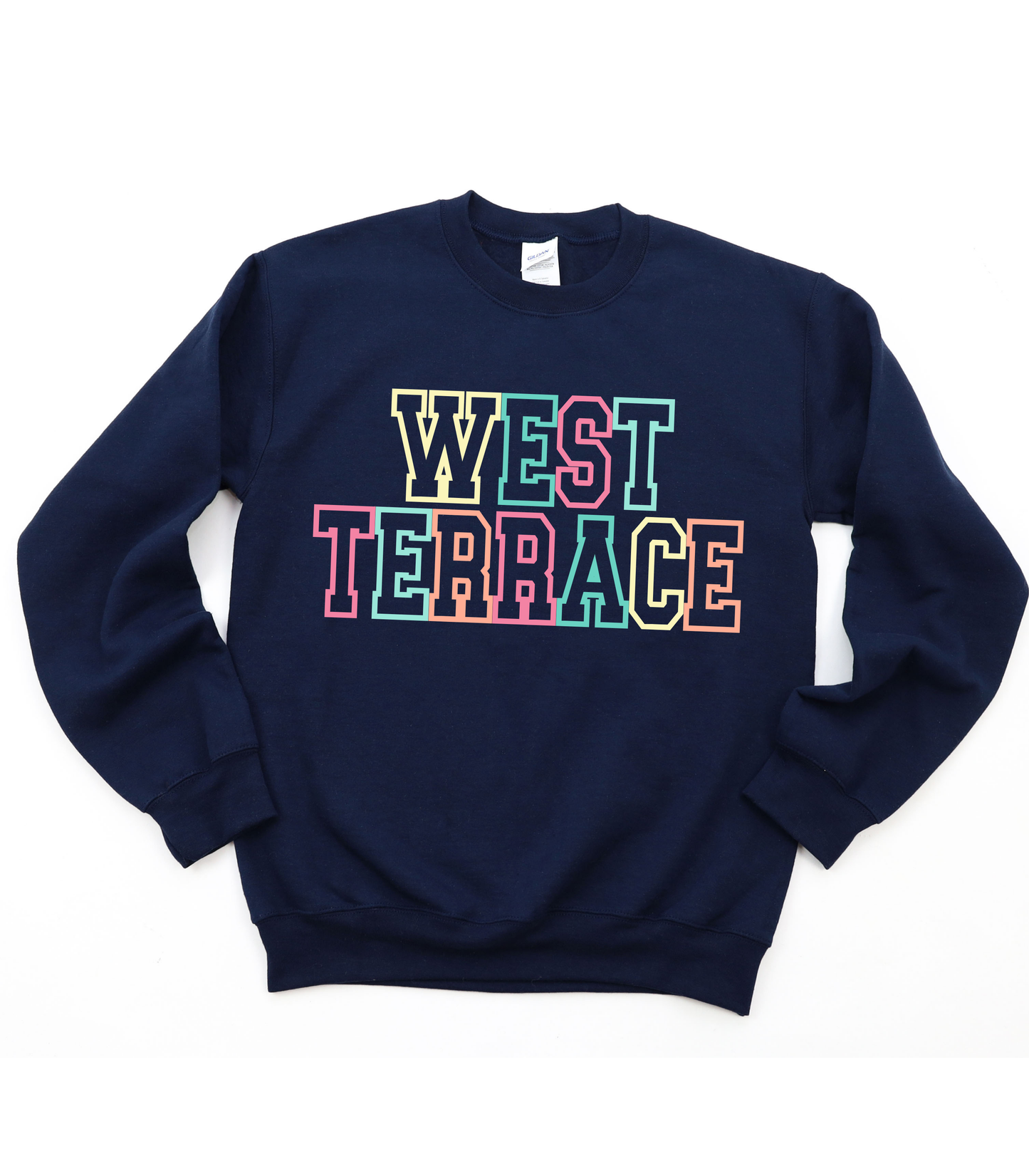 CUSTOMIZABLE SCHOOL MULTI COLOR TEE FRONT + BACK DESIGN - PJ EXCLUSIVE
