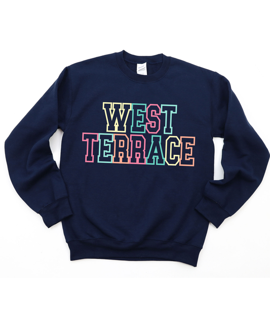 CUSTOMIZABLE SCHOOL MULTI COLOR TEE FRONT ONLY - PJ EXCLUSIVE