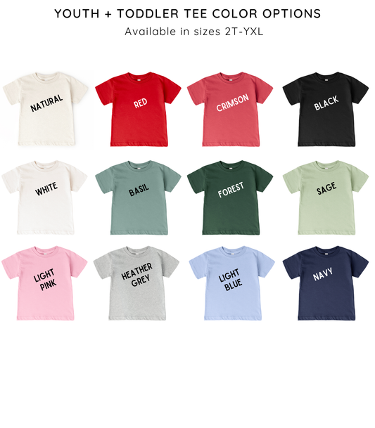 YOUTH TIS THE SEASON COLLAGE - TODDLER & YOUTH TEES