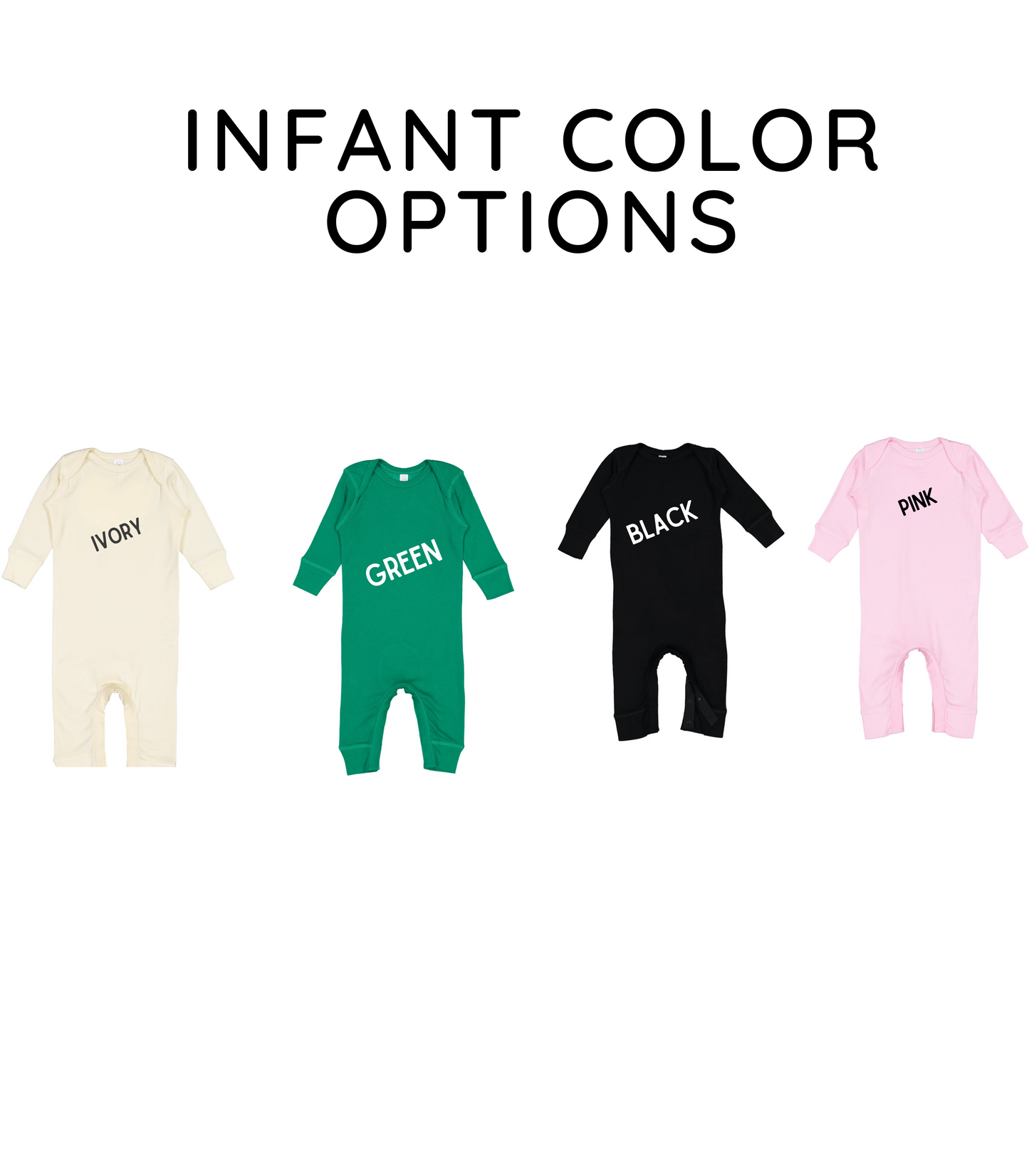CUSTOMIZABLE SHAMROCK INFANT