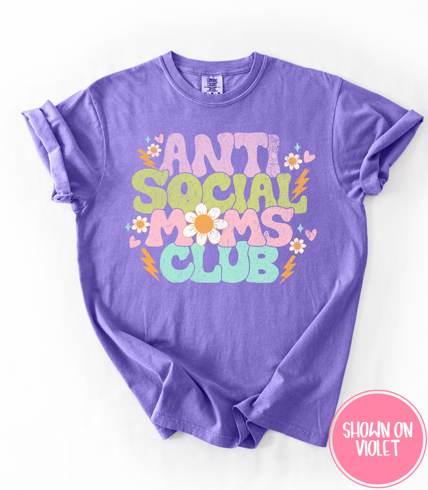 ANTI SOCIAL MOMS CLUB - TEE, TANKS + LONG SLEEVE TEE