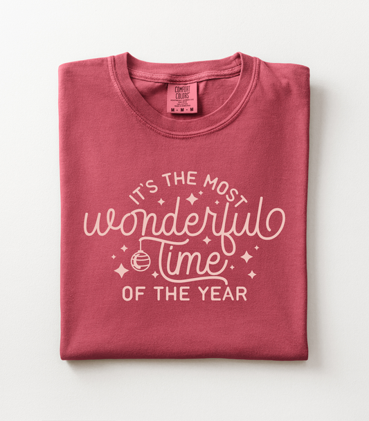 MOST WONDERFUL TIME - TEES + LONG SLEEVE TEES