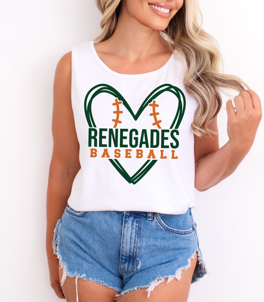 RENEGADES BASEBALL HEART