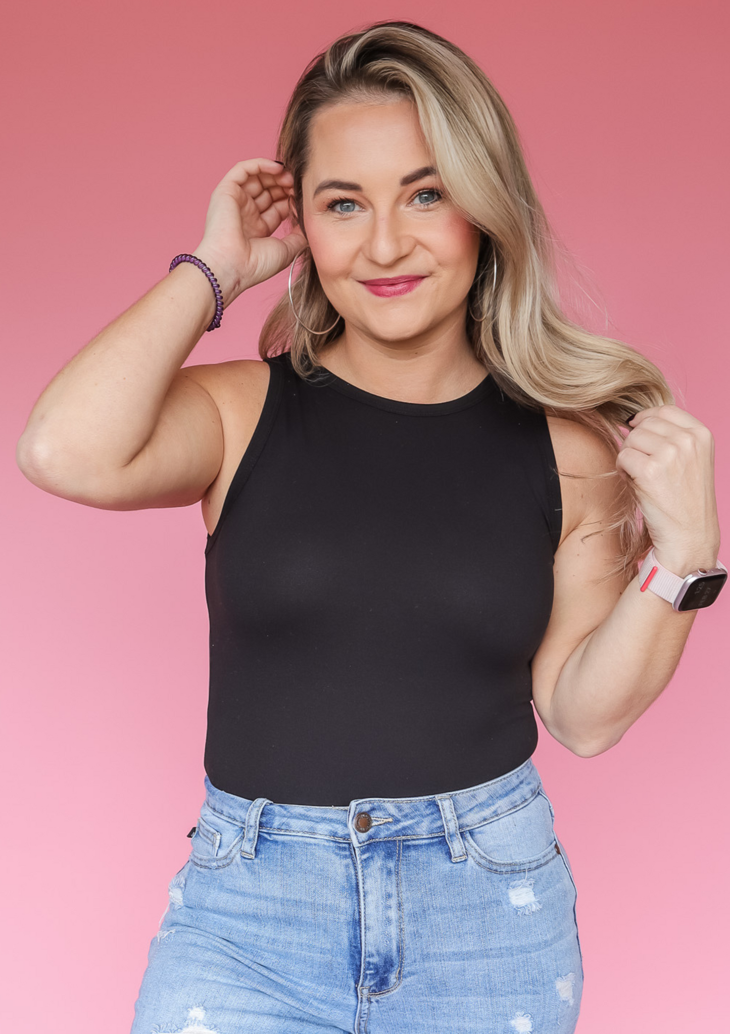 DON'T TAKE IT PERSONAL BOAT NECK BLACK BODYSUIT