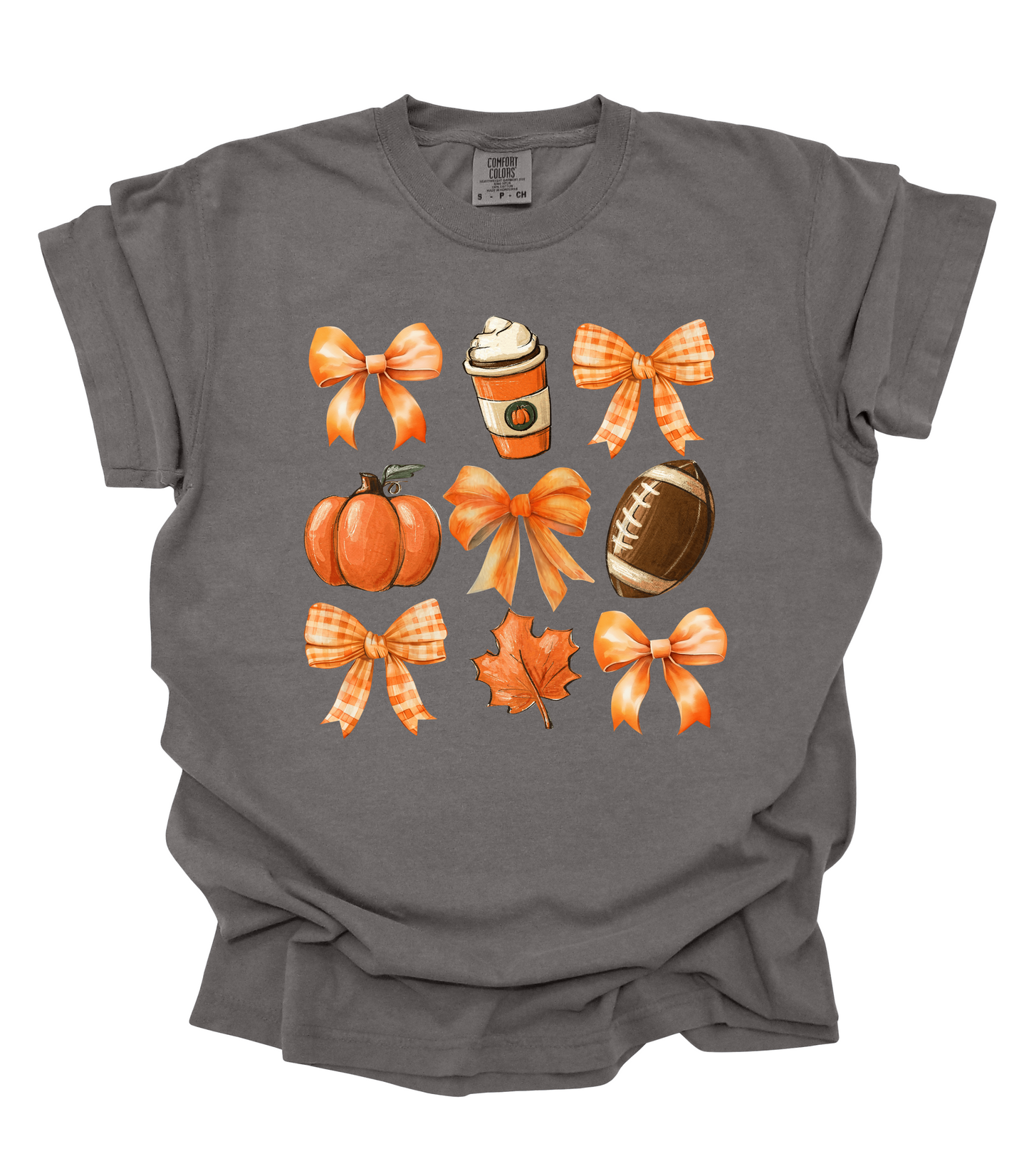 FALL FOOTBALL CROQUETTE BOW COLLAGE