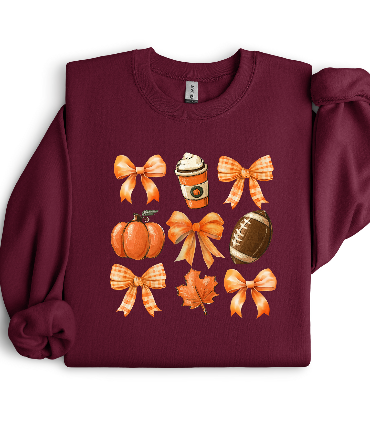 FALL FOOTBALL CROQUETTE BOW COLLAGE