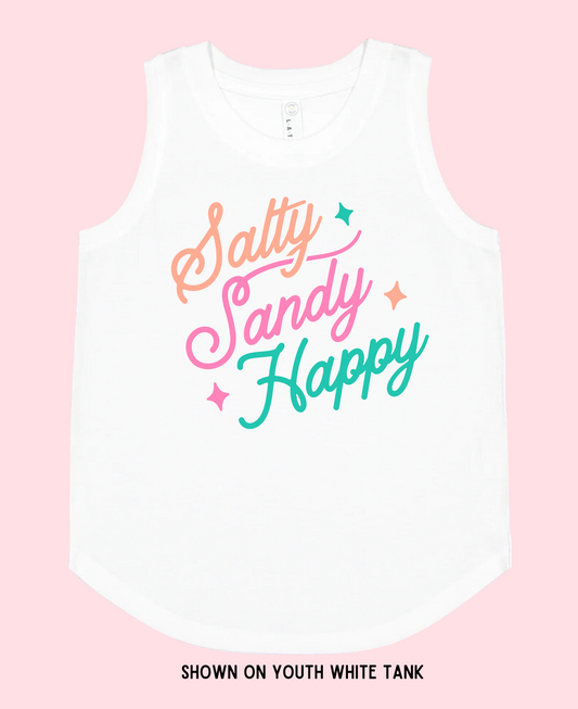 KIDS SALTY SANDY HAPPY