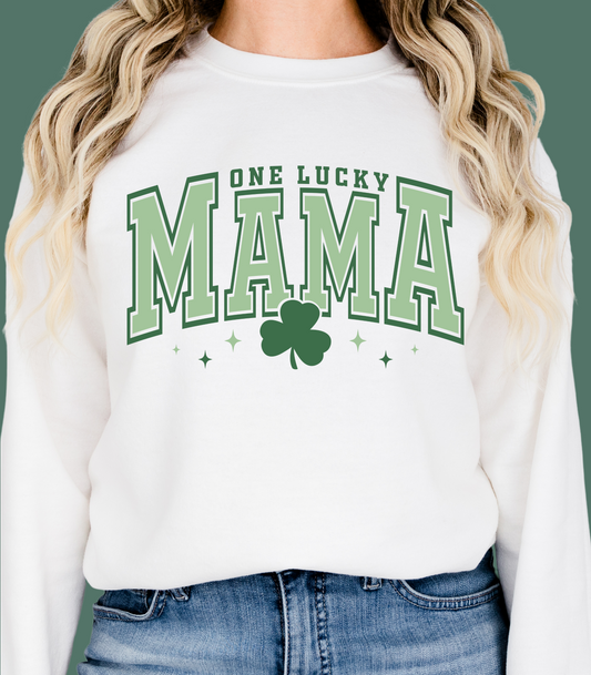 NON-CUSTOMIZED ONE LUCKY MAMA ADULTS