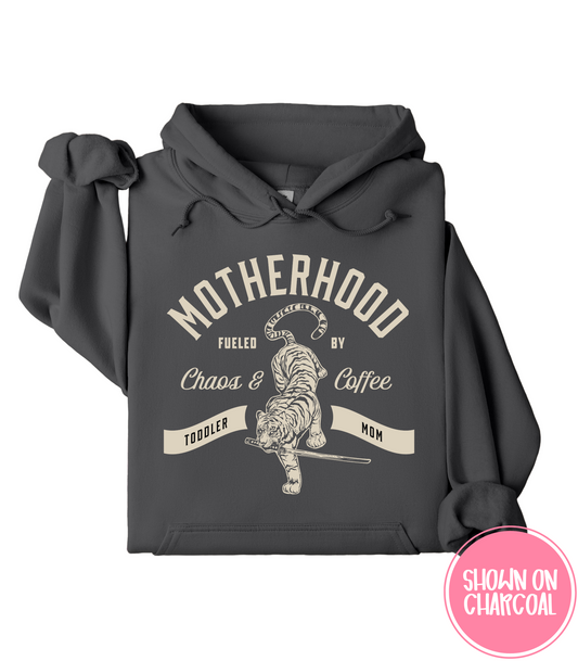 MOTHERHOOD CHAOS + COFFEE - CREWS + HOODIES
