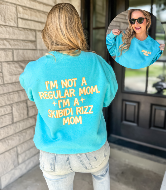 SKIBIDI RIZZ MOM - CREWS + HOODIES