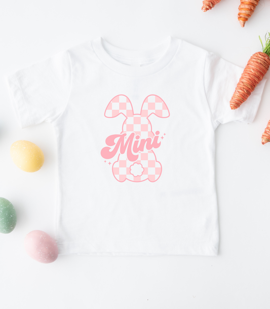 KIDS MINI BUNNY PINK TEE