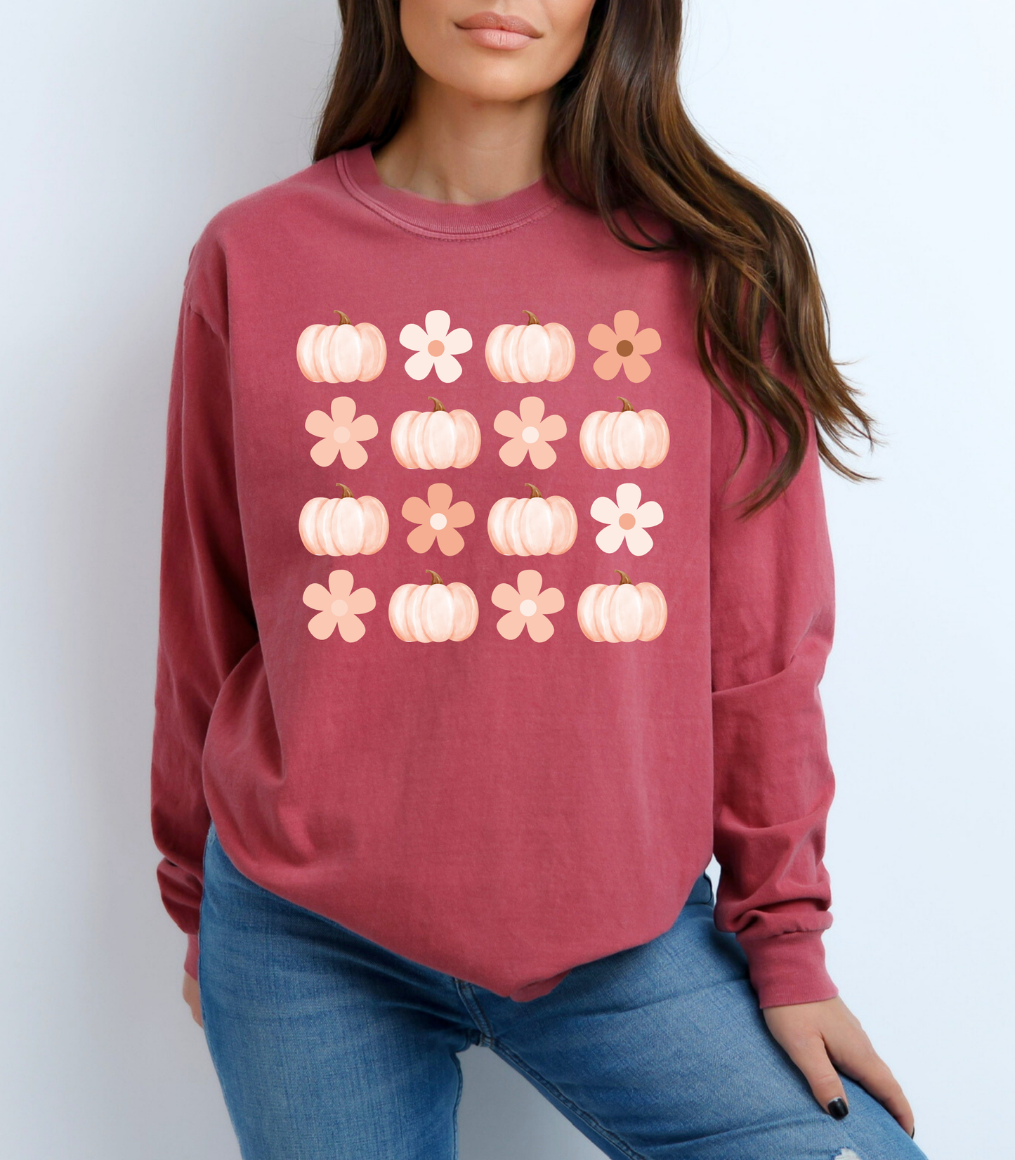 DAISY PUMPKINS COLLAGE - PJ EXCLUSIVE
