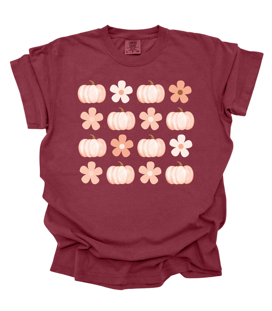 DAISY PUMPKINS COLLAGE - PJ EXCLUSIVE