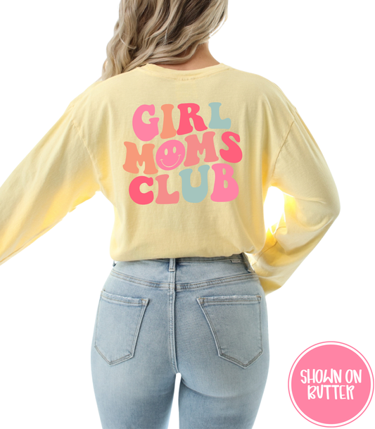 GIRL MOMS CLUB - TEE, TANKS + LONG SLEEVE TEE