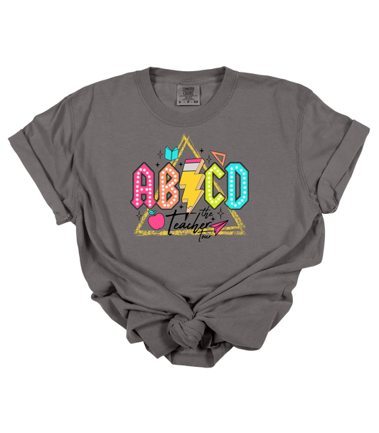 TEACHER TOUR FRONT AND BACK DESIGN