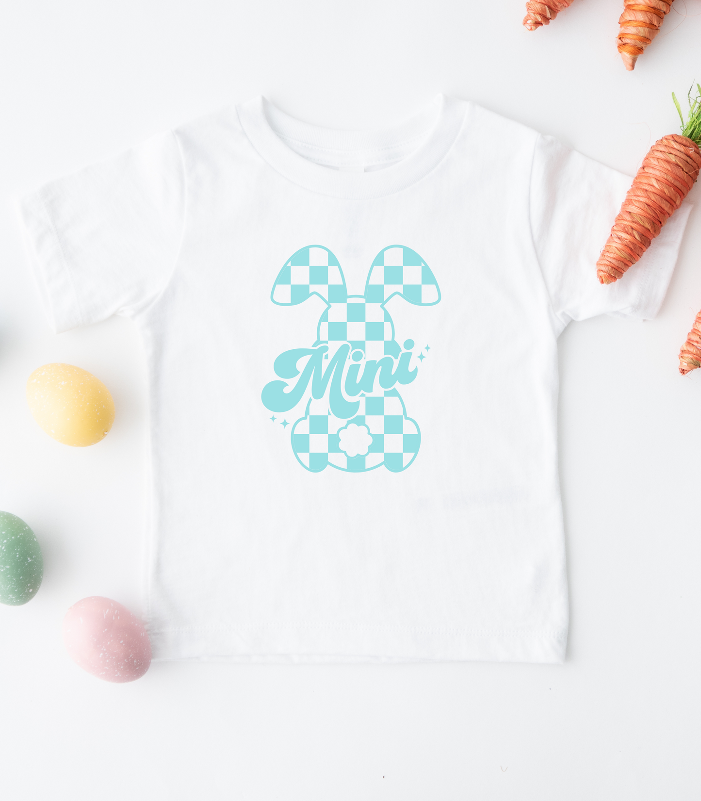 KIDS MINI BUNNY BLUE TEE